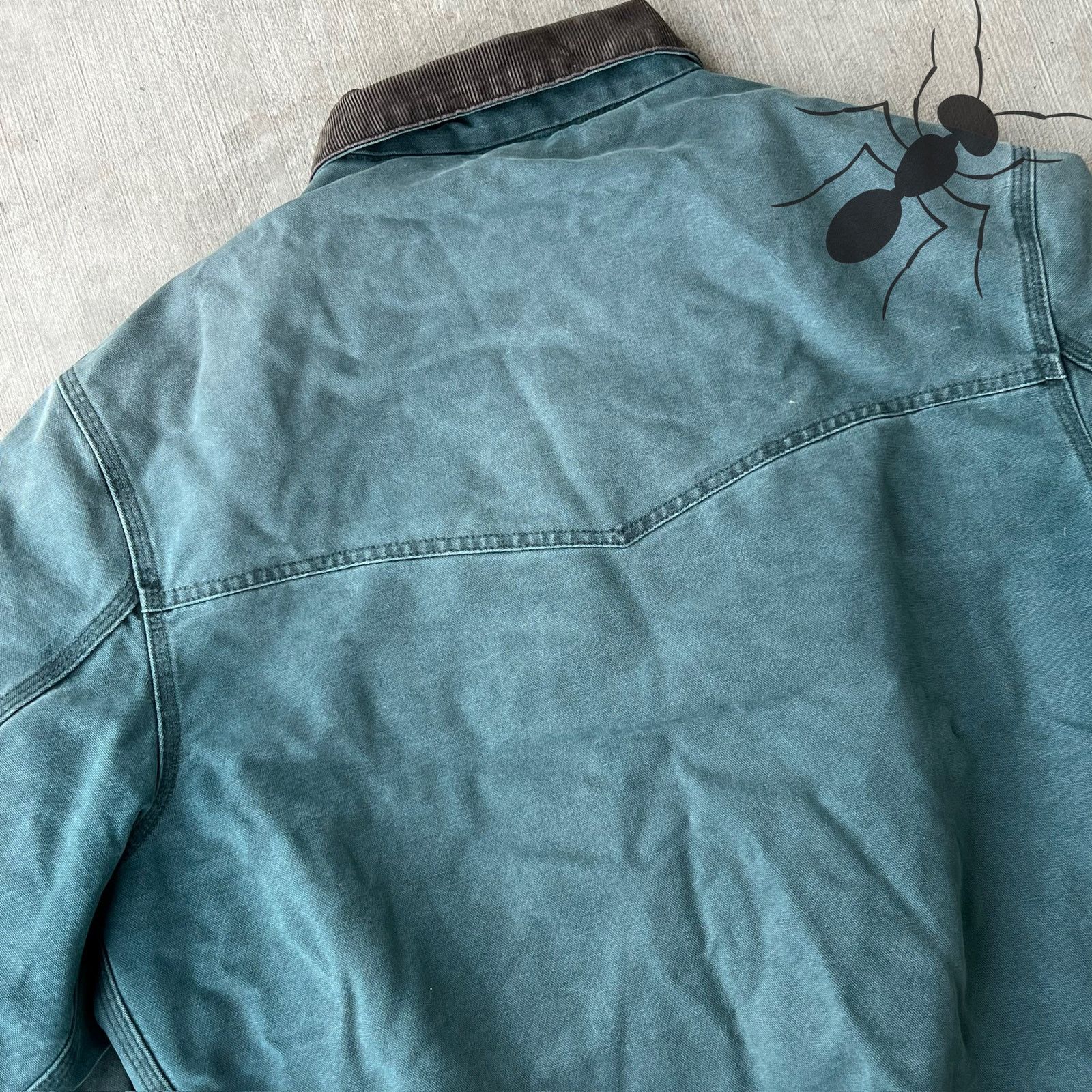 Carhartt × Vintage Carhartt J14 HTG green santa fe work wear jacket Size US XL / EU 56 / 4 - 6 Thumbnail