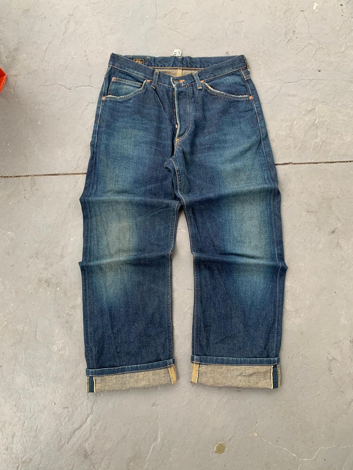Lee Vintage Lee Riders Half Selvedge Denim Size US 32 / EU 48 - 4 Thumbnail
