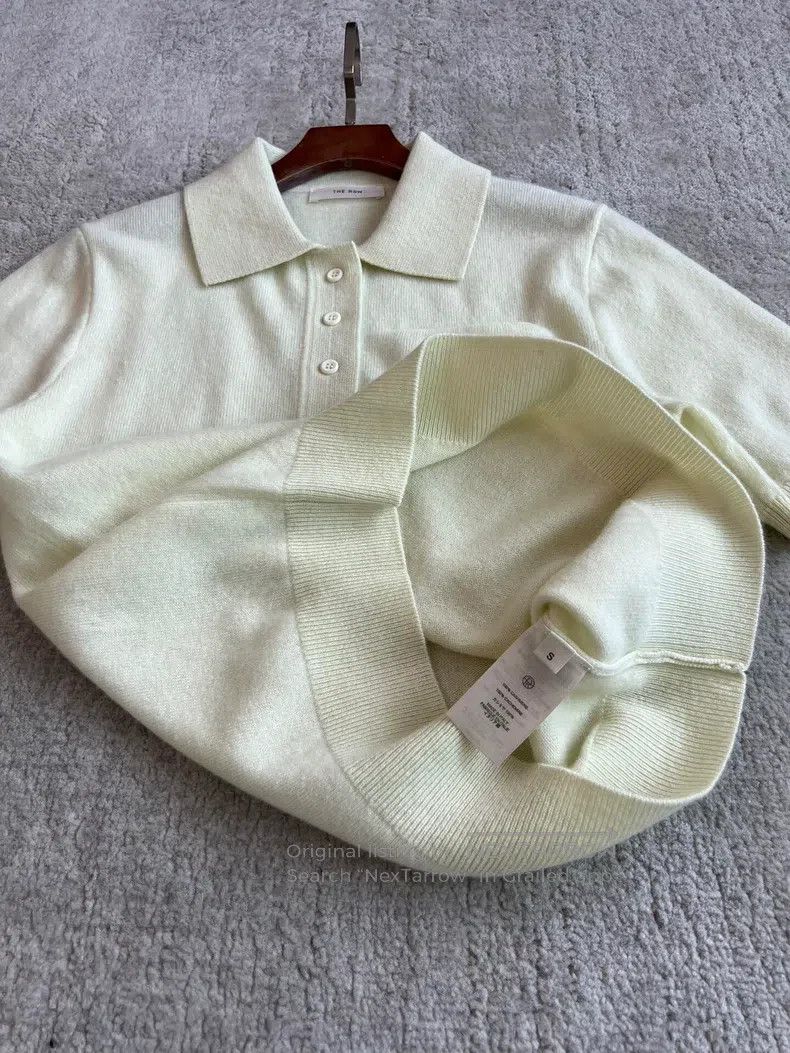 The Row The row Ladies cashmere Polo shirt Size S / US 4 / IT 40 - 4 Thumbnail