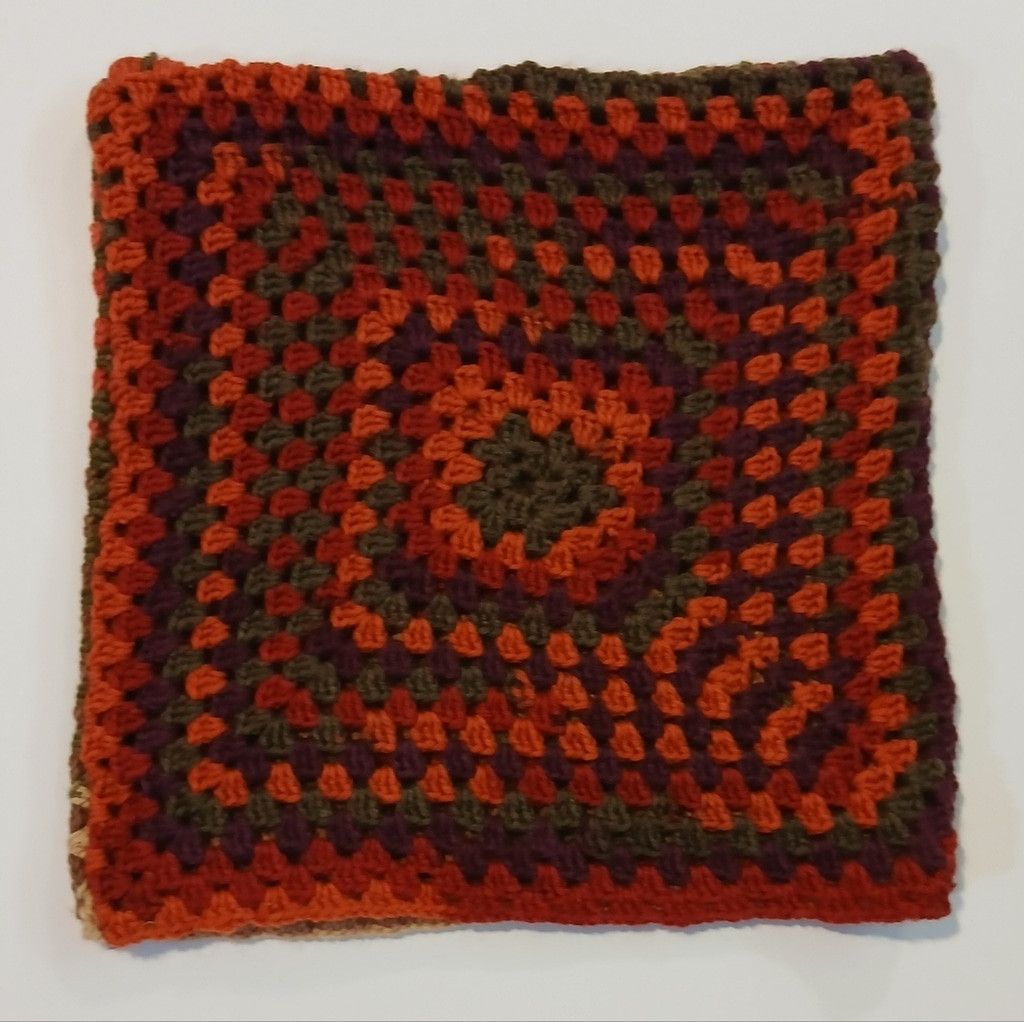 The Unbranded Brand Hand Crafted 2 Side Wool Crochet Accent Pillow Cover Size ONE SIZE - 6 Thumbnail