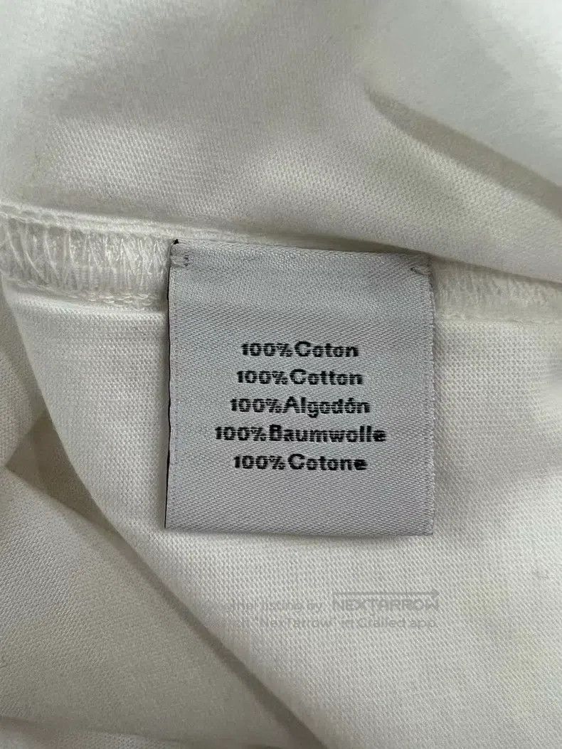 Hermes Hermes White leather-paned short-sleeve T-shirt Size US L / EU 52-54 / 3 - 5 Thumbnail