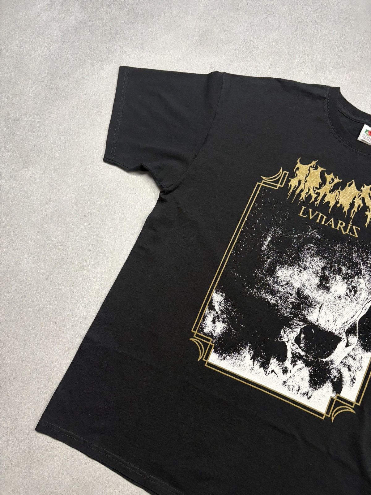 Band Tees Arkona Lunaris Band T Shirt Black XL Metal Skull Graphic 00s Size US XL / EU 56 / 4 - 3 Thumbnail