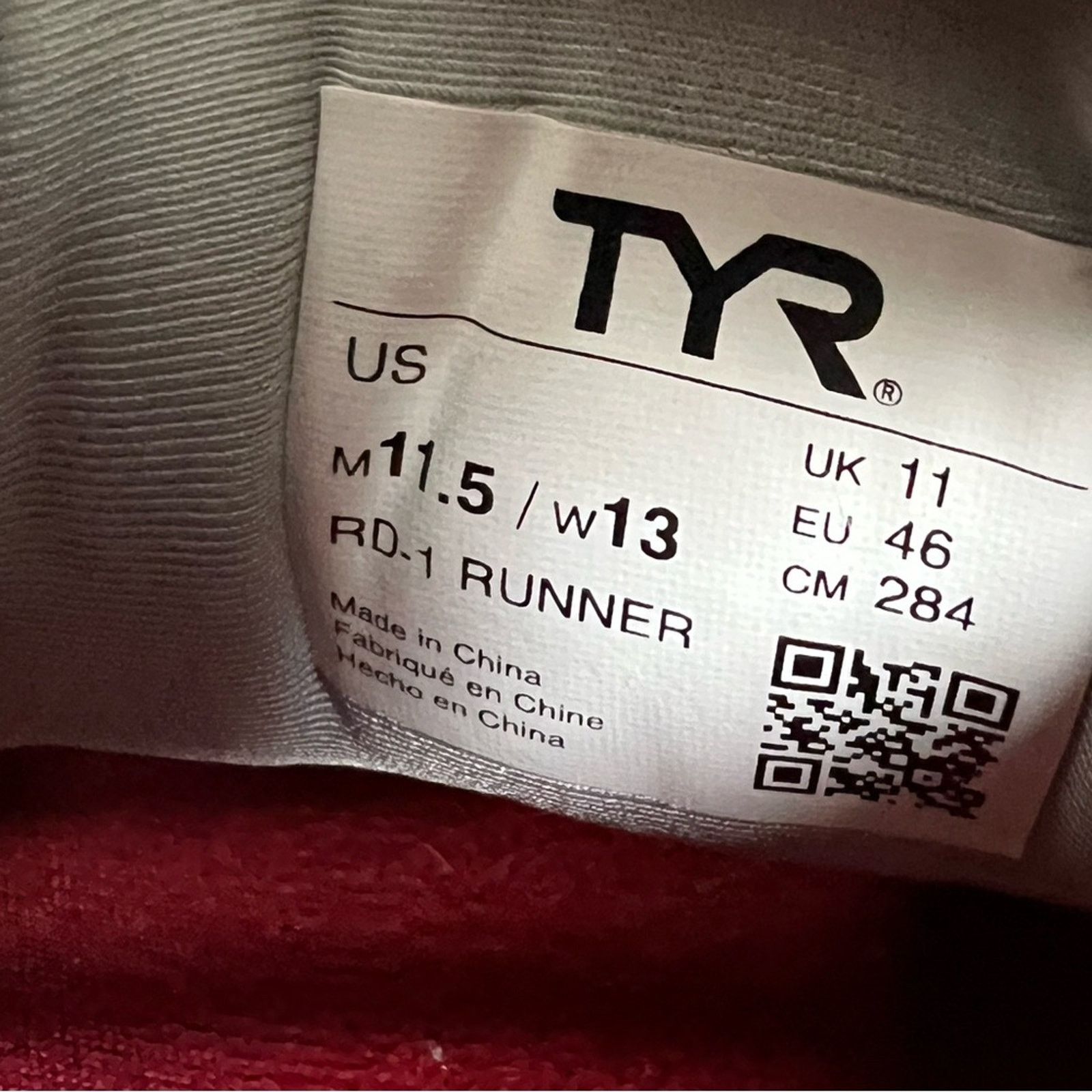 Other TYR RD-1 Runner Men's Size 11.5 White Yellow Running Shoes Size US 11.5 / EU 44-45 - 10 Thumbnail
