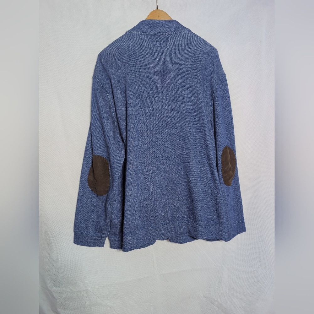 Tasso Elba Men's Blue Zip-Up Sweater XL by Tasso Elba Size US XL / EU 56 / 4 - 4 Thumbnail