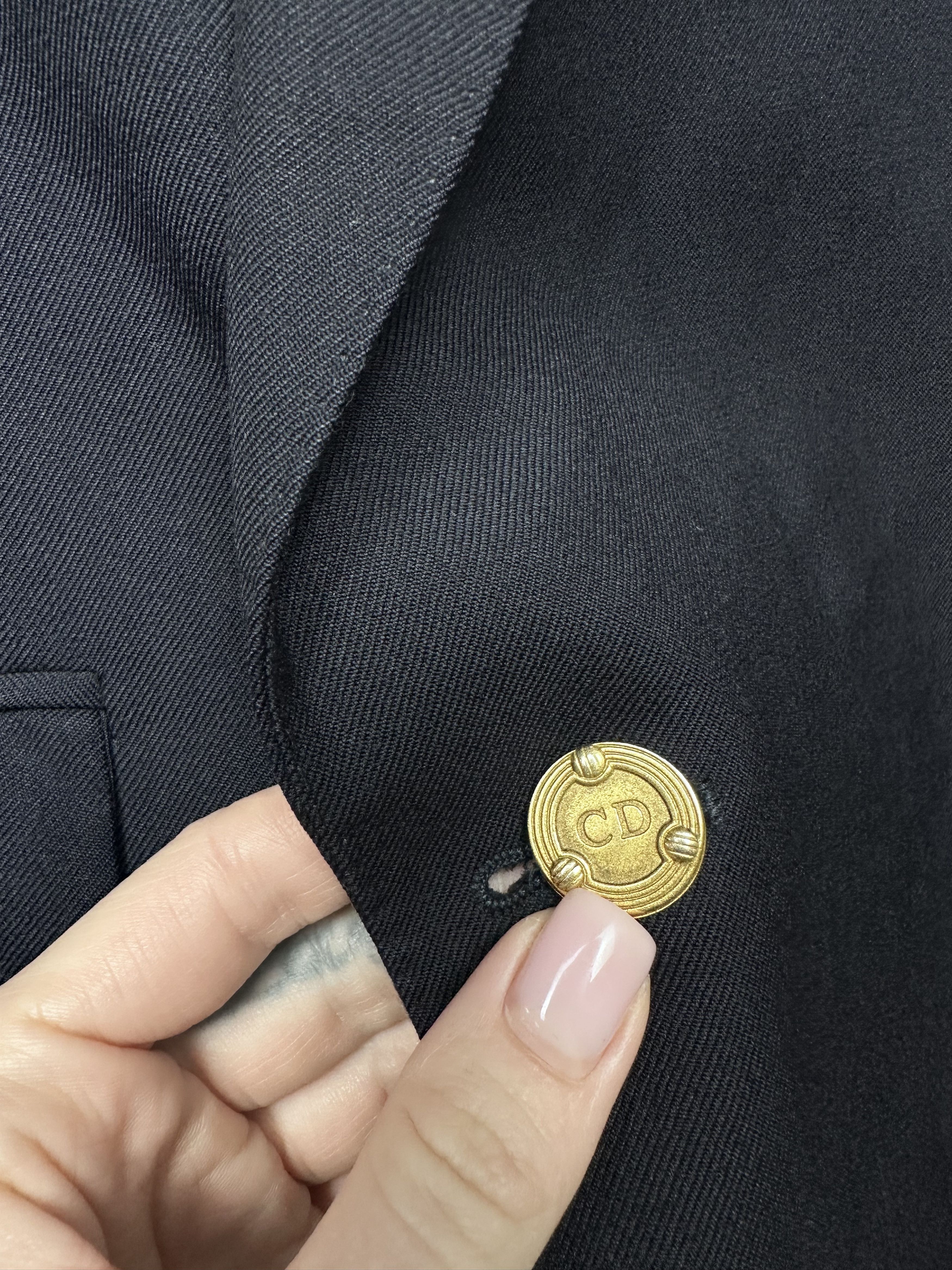 Christian Dior Monsieur Christian Dior Vintage Mens Blazer Jacket Size US M / EU 48-50 / 2 - 3 Thumbnail