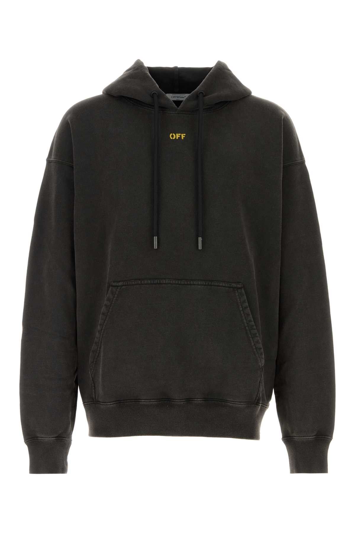 Off-White Slate Cotton Sweatshirt Size US L / EU 52-54 / 3 - 1 Thumbnail