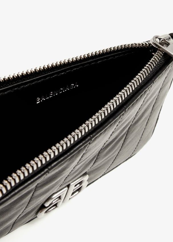 Balenciaga o1mt1gz0325 Size: OS / Long Coin And Card Holder Quilted Size ONE SIZE - 4 Thumbnail