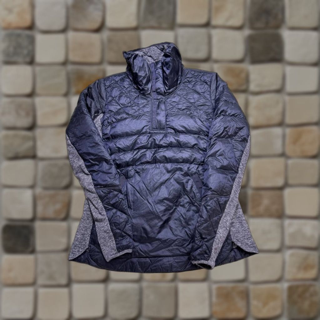 Lululemon Lululemon Down For A Run Jacket Womens 10 Purple Quarter Zip Puffer Size L / US 10 / IT 46 - 1 Thumbnail