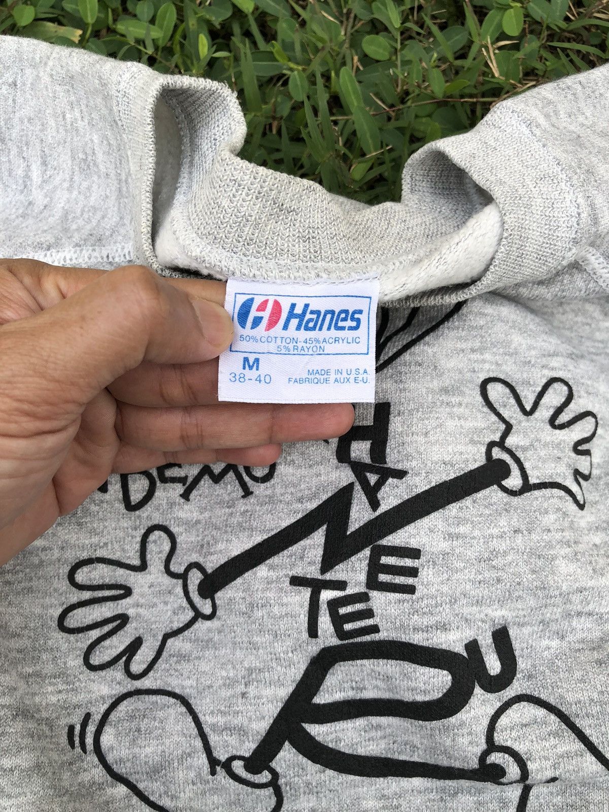 Vintage Vintage 80s Hanes HANETERU Radio Program Size US M / EU 48-50 / 2 - 4 Thumbnail