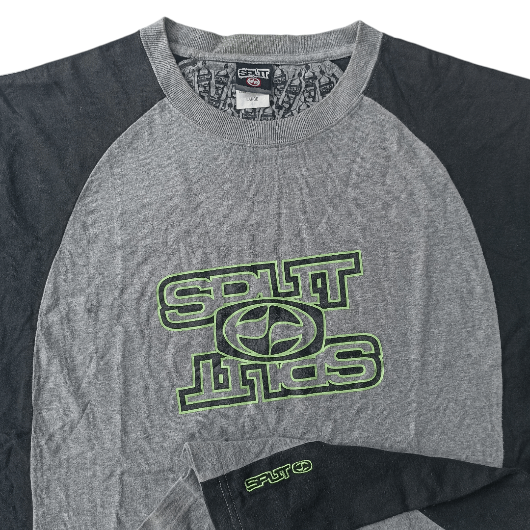 Split Vintage 90s Split Skateboards Tee Size US L / EU 52-54 / 3 - 3 Thumbnail
