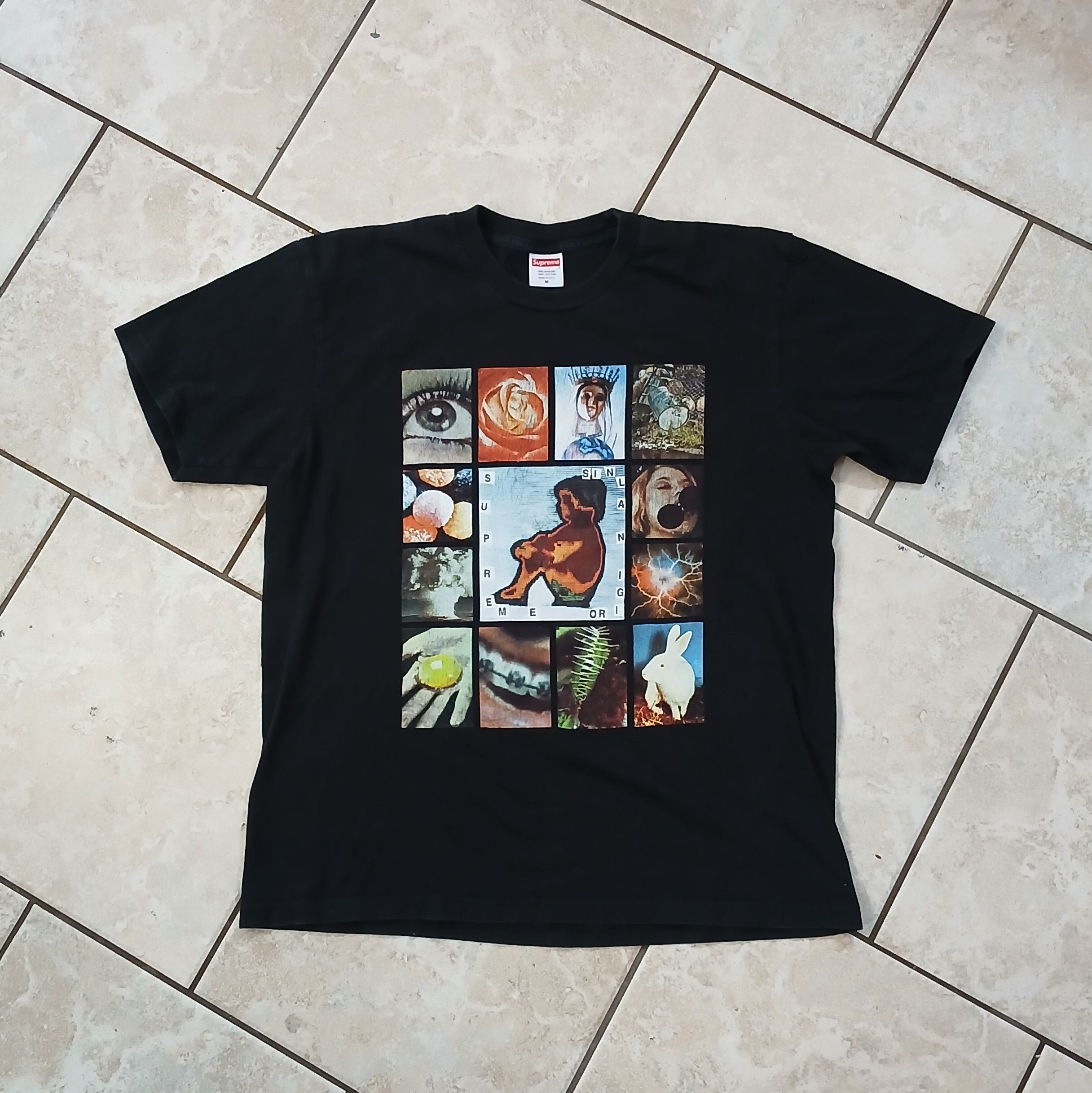 Supreme M - Supreme Original Sin Tee Black SS19 Size US M / EU 48-50 / 2 - 1 Thumbnail