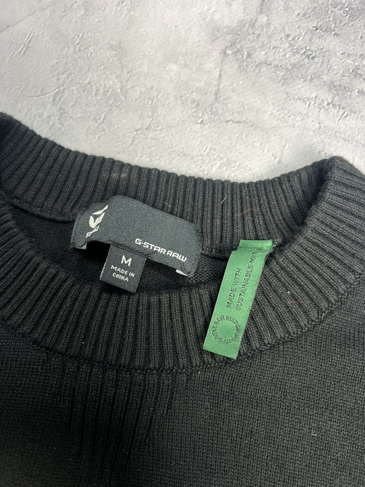 G-Star × Vintage Vintage G Star Raw Sweater Y2k Size M Size US M / EU 48-50 / 2 - 4 Thumbnail