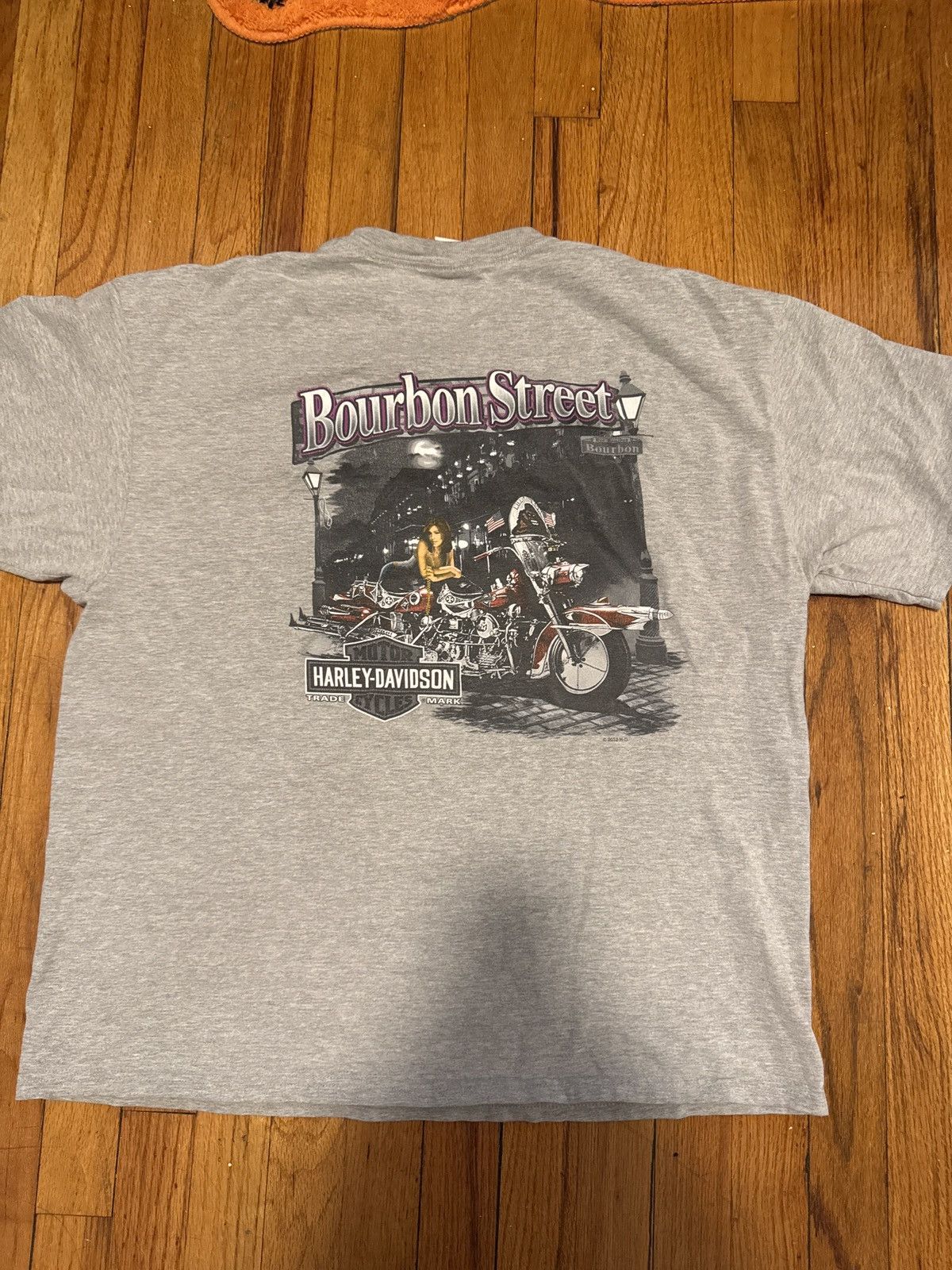 Harley Davidson Bourbon Street T-Shirt Size US XL / EU 56 / 4 - 1 Thumbnail