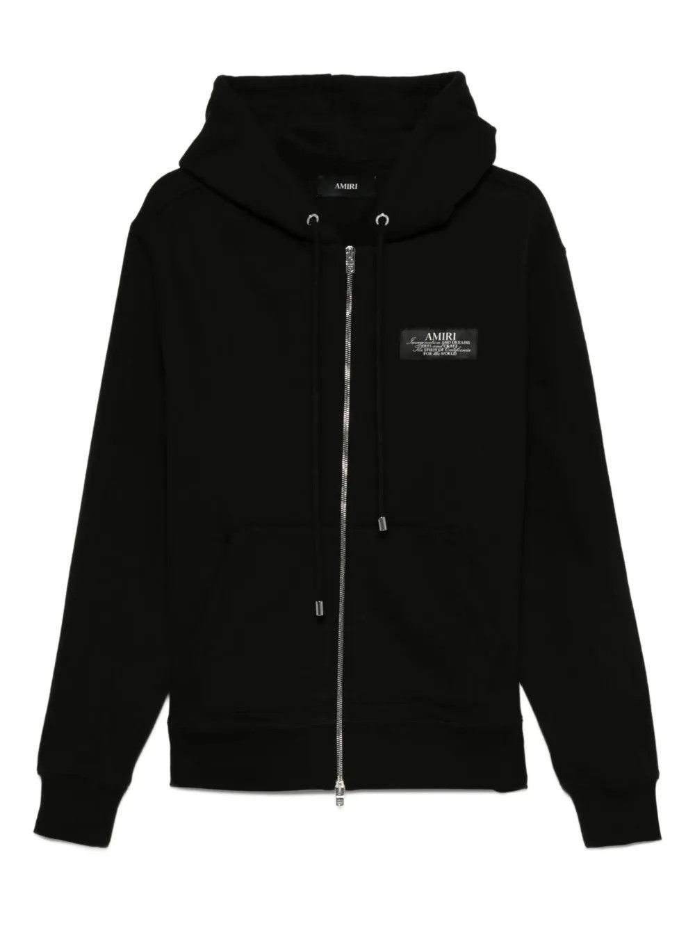 os11x0326 Spirit Zip Hoodie in Black