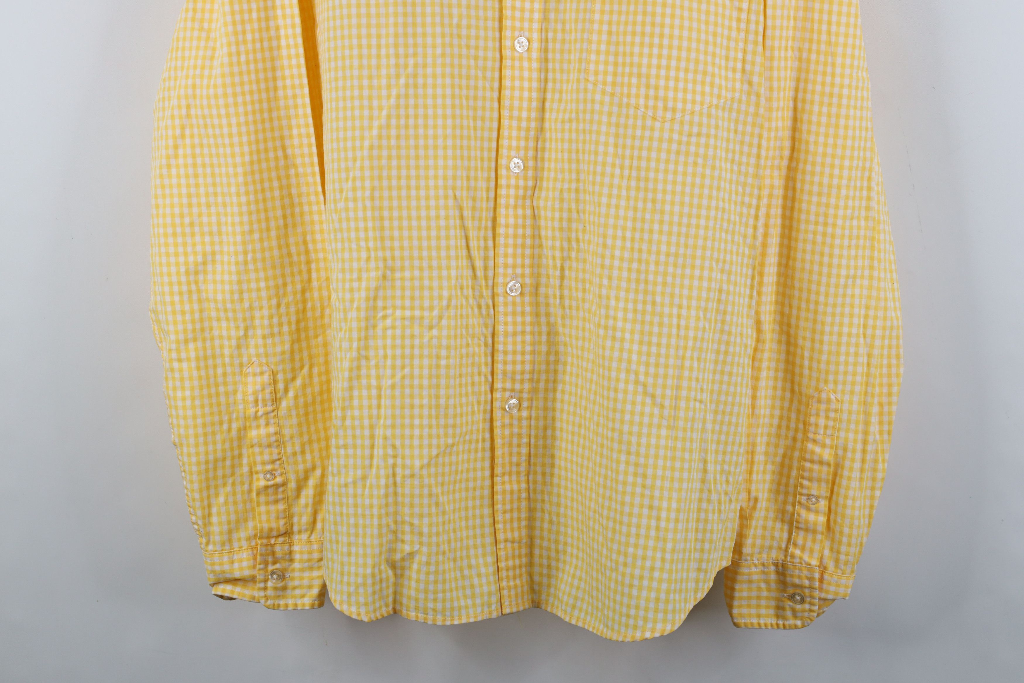 Lacoste New Lacoste Fit Croc Logo Collared Button Down Shirt Plaid Size US XL / EU 56 / 4 - 3 Thumbnail