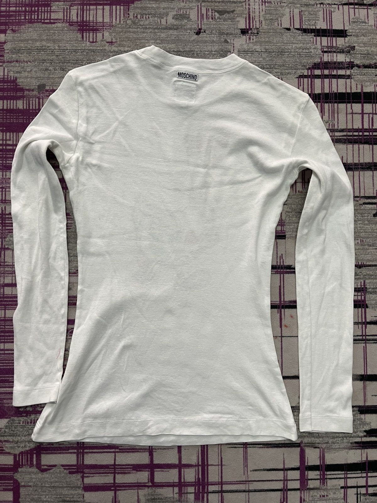 Moschino VINTAGE MOSCHINO JEANS TEE VERY RARE Size S / US 4 / IT 40 - 2 Thumbnail
