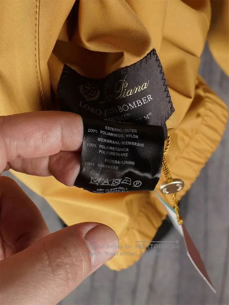 Loro Piana Loro Piana Reversible Bomber Jacket. Size US L / EU 52-54 / 3 - 8 Thumbnail