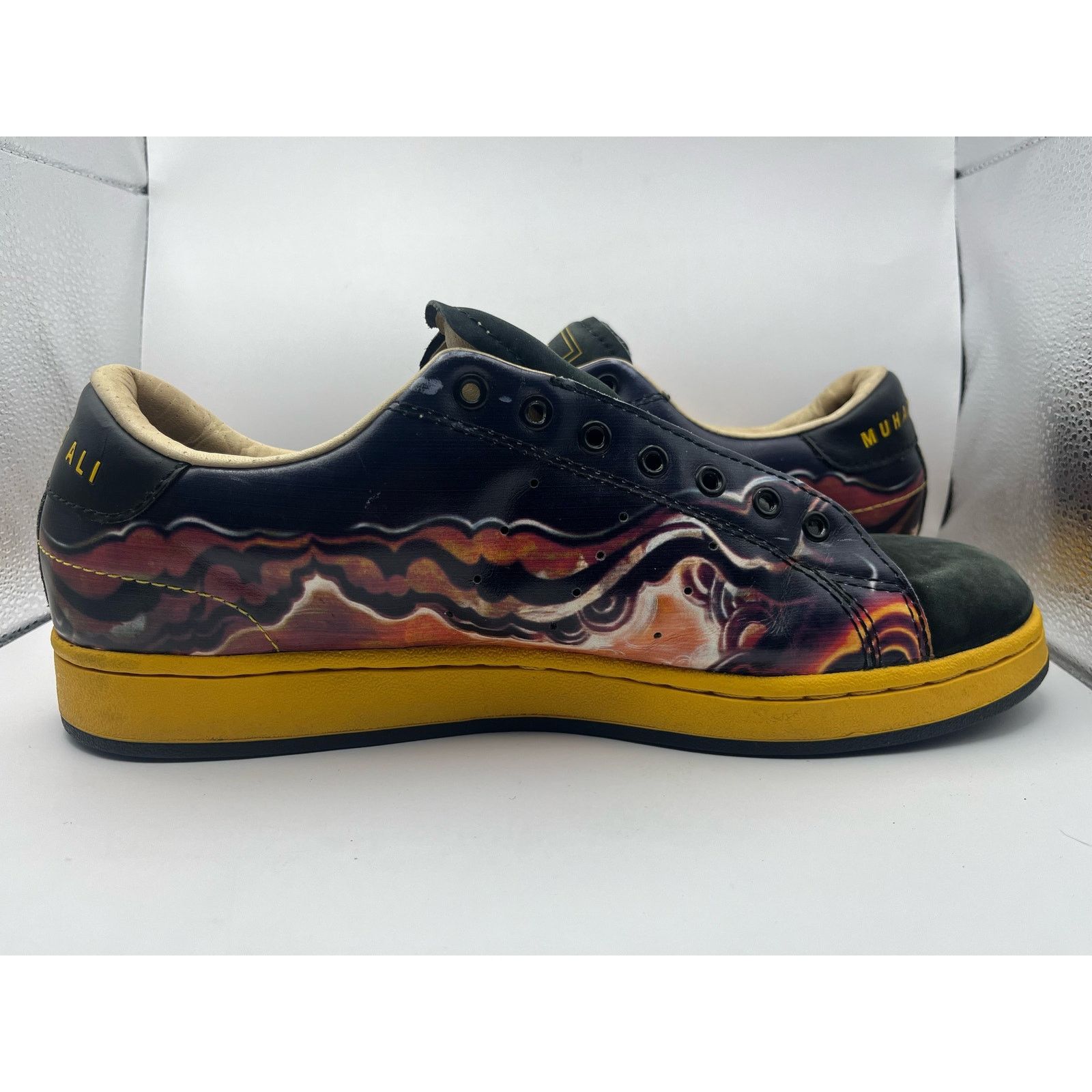 Adidas Adidas Ali Classic 2 Muhammad Ali Values BlackYellow Sneaker Size US 11.5 / EU 44-45 - 3 Thumbnail