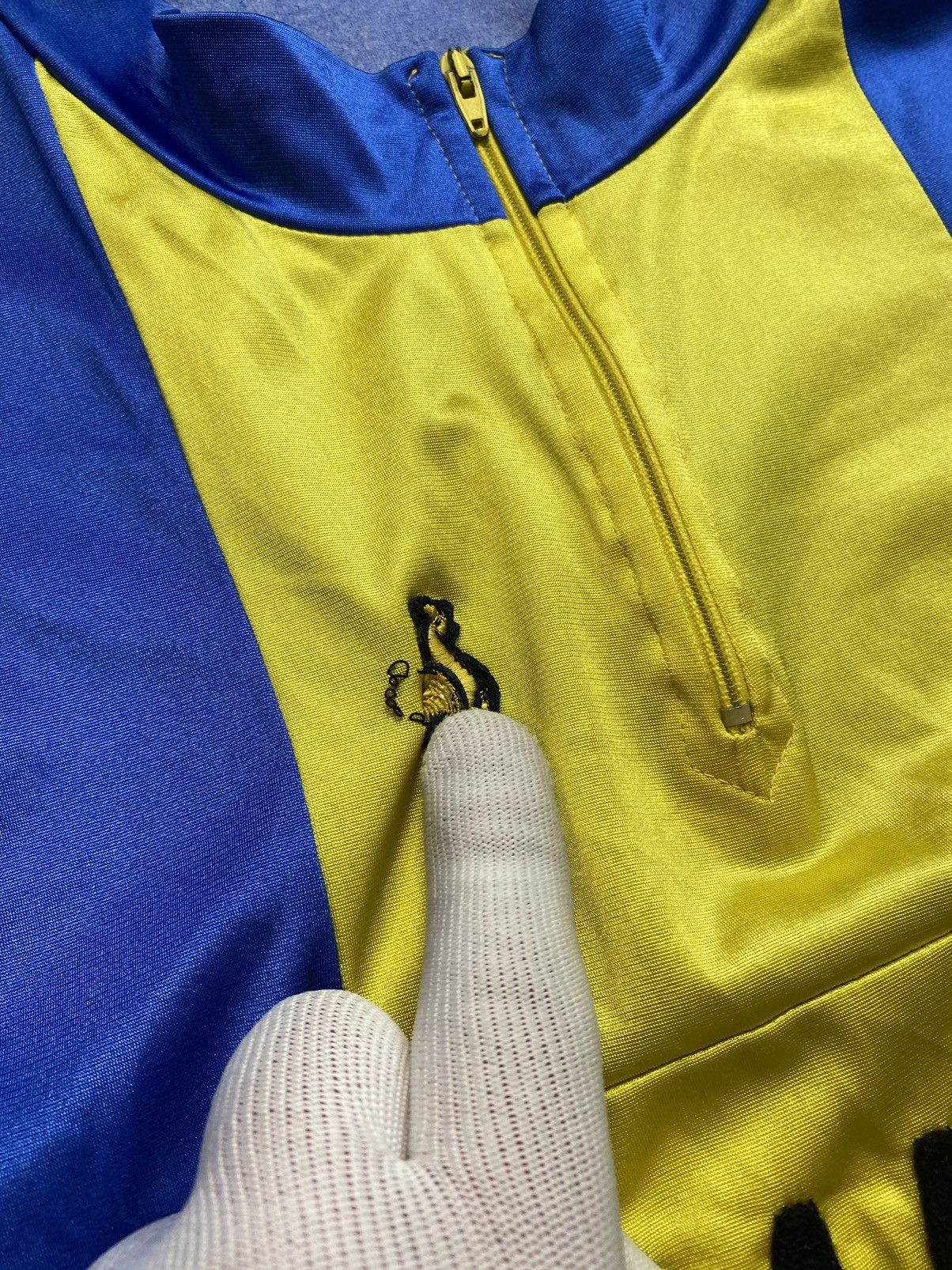 Sports Specialties × Vintage Vintage De Marchi cycling 1/4 zip hoodie big logo Size US M / EU 48-50 / 2 - 6 Thumbnail