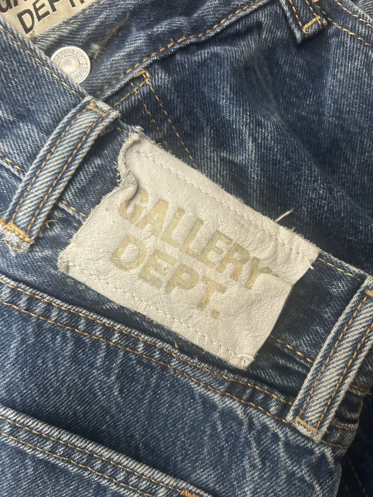 Gallery Dept. Gallery dept 20 G patch denim black/gold Size US 38 / EU 54 - 10 Thumbnail