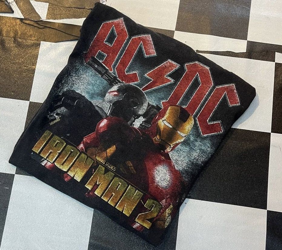 Marvel Comics RARE IRONMAN 2 SOUNDTRACK Size US XL / EU 56 / 4 - 6 Thumbnail