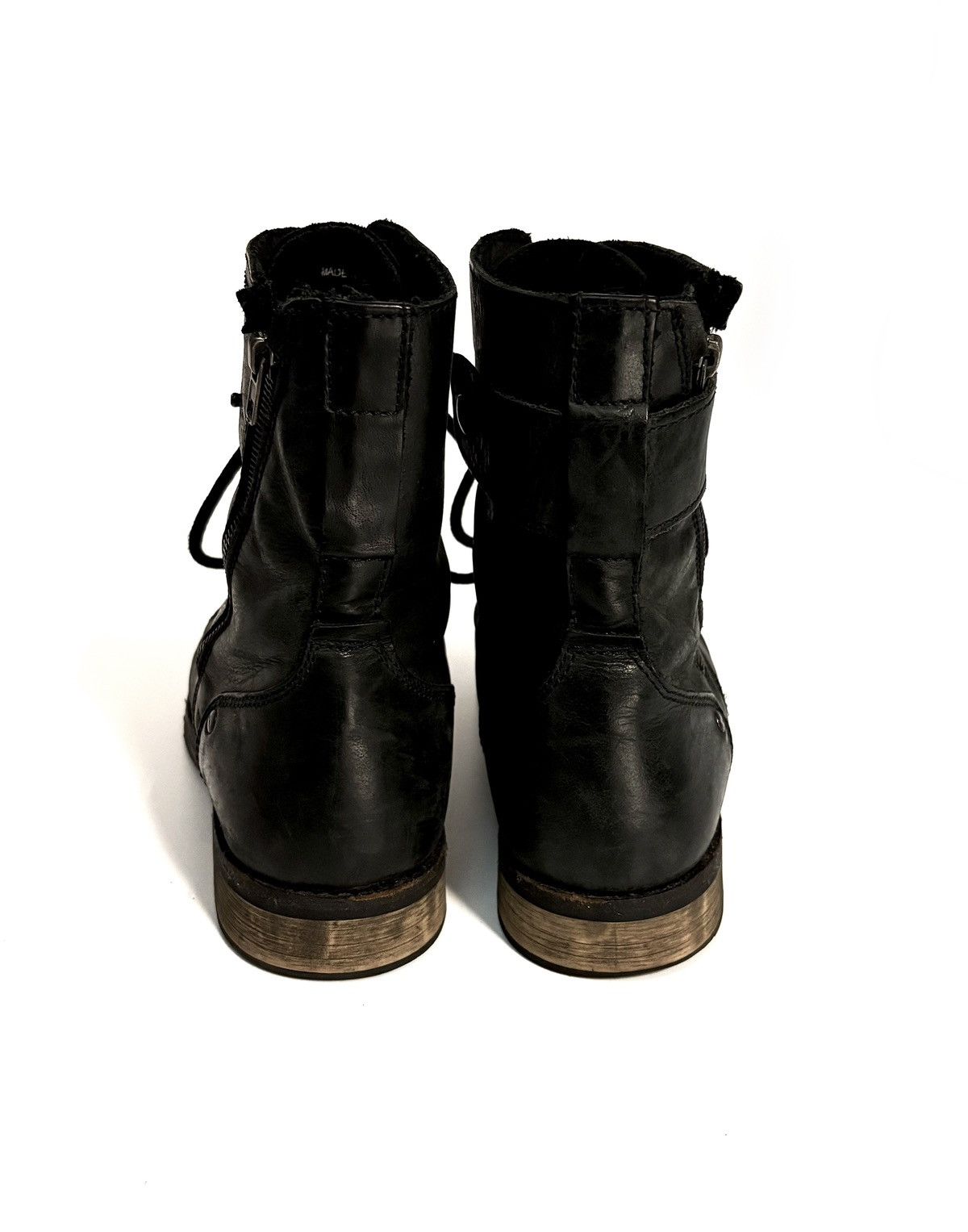 Japanese Brand Portuguese Leather Engineer Platform Boots Size US 10 / EU 43 - 5 Thumbnail