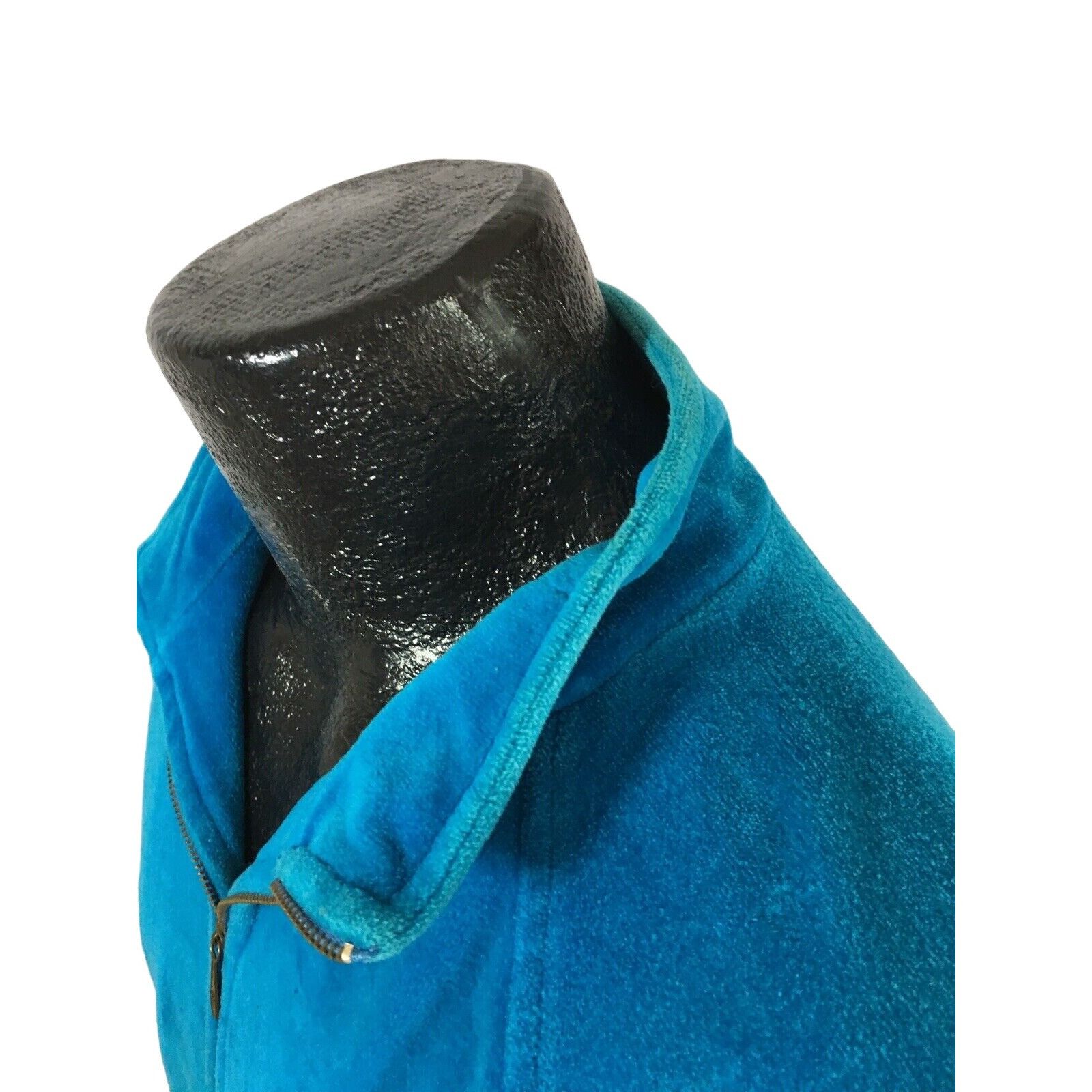 Other Vtg AZURE Blue VELVET TENNIS Coat Gold Crown Crest Jacket Size US M / EU 48-50 / 2 - 4 Thumbnail
