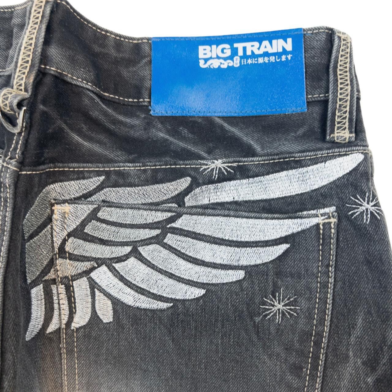 Other Vintage Big Train Japanese Biker Denim Jeans Size W29 Size US 29 - 6 Thumbnail