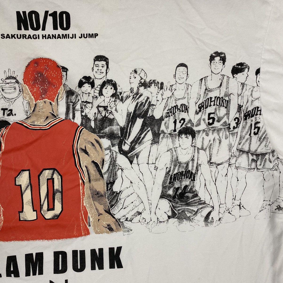Anime × Vintage SLAM DUNK ANIME BY SAKURAGI HANAMICHI JUMP COMICS DELUXE Size US L / EU 52-54 / 3 - 5 Thumbnail