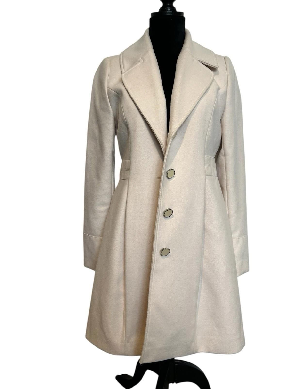 Other Forever New Jacket Trench Pea Coat Collared EUC - Sz 10 US 6 Size M / US 6-8 / IT 42-44 - 1 Thumbnail