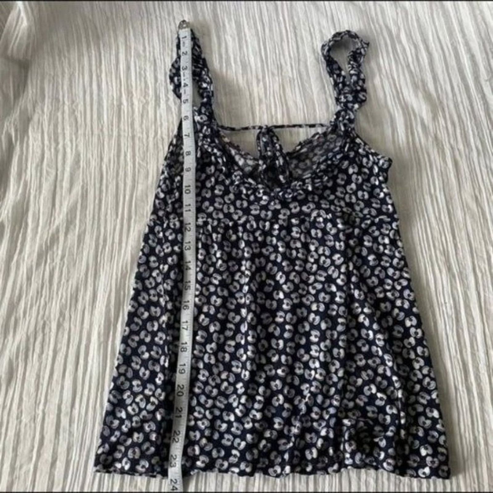 Other Zoey blue and white floral Cami Tank Top XS Size XS / US 0-2 / IT 36-38 - 7 Thumbnail