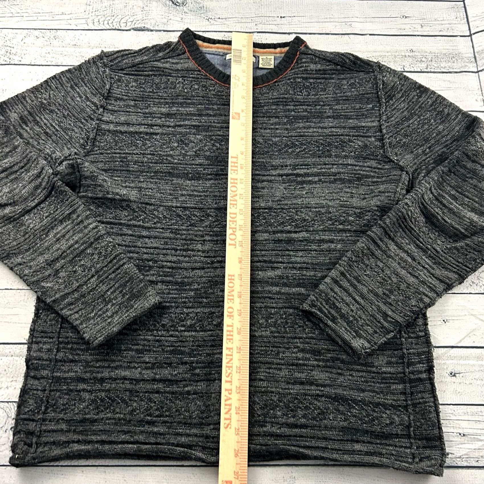 Carbon2Cobalt VINTAGE Carbon 2 Cobalt Pullover Sweater Mens M Wool Gray - Pullover Mens Wool Gray M Size Medium Carbon 2 Cobalt Sweater Size US M / EU 48-50 / 2 - 3 Thumbnail