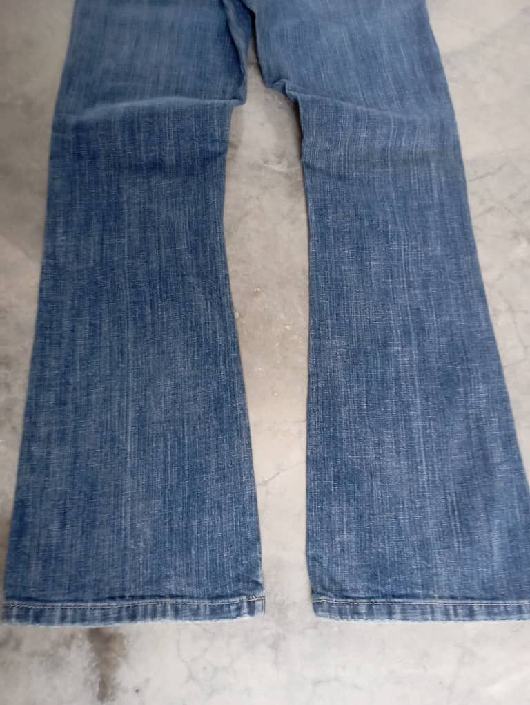 Tornado Mart Flare Jeans Vintage Blue Wash LEE Bootcut Jeans Size US 31 - 6 Thumbnail