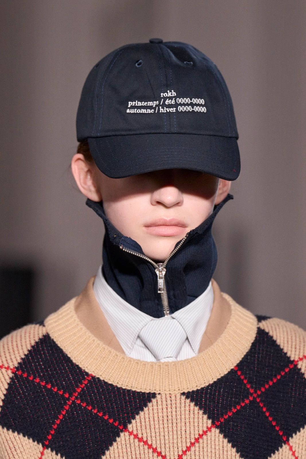 rokh Fall 2022 Rokh Embroidered Logo Cap Size ONE SIZE - 1 Thumbnail