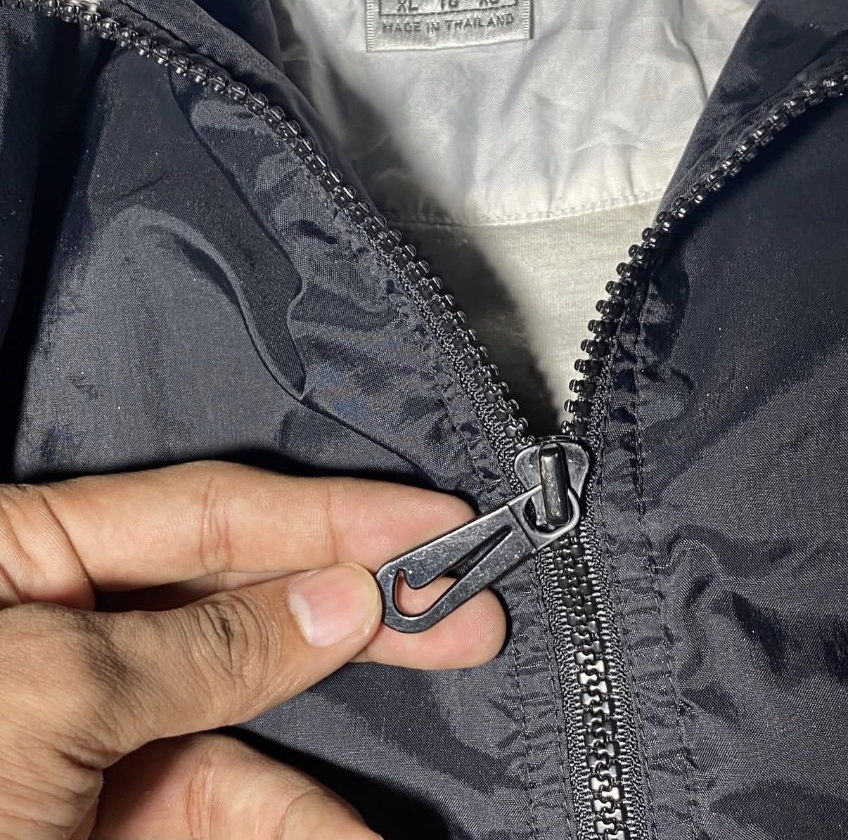 Nike 90s Nike Big Swoosh Windbreaker Jacket⭐️ Size US S / EU 44-46 / 1 - 5 Thumbnail