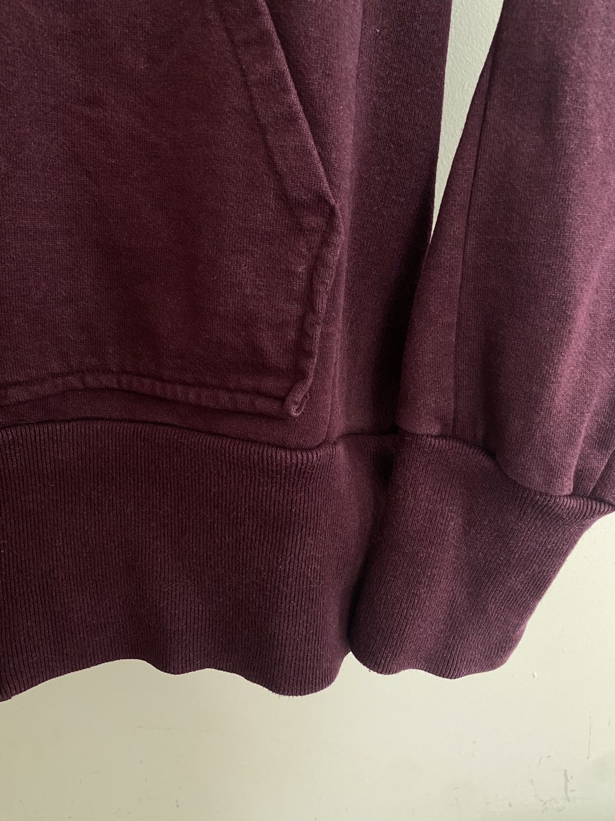 Needles Needles Plain Maroon Pointed Hoodie Size US M / EU 48-50 / 2 - 7 Thumbnail