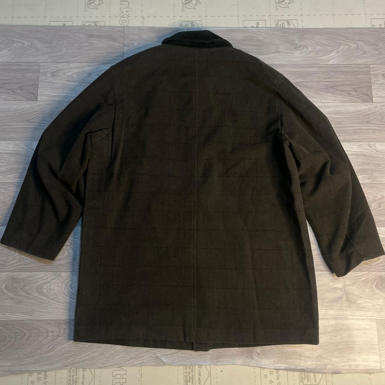 Burberry VINTAGE Burberry coat nova check virgin wool green olive Size US L / EU 52-54 / 3 - 13 Thumbnail