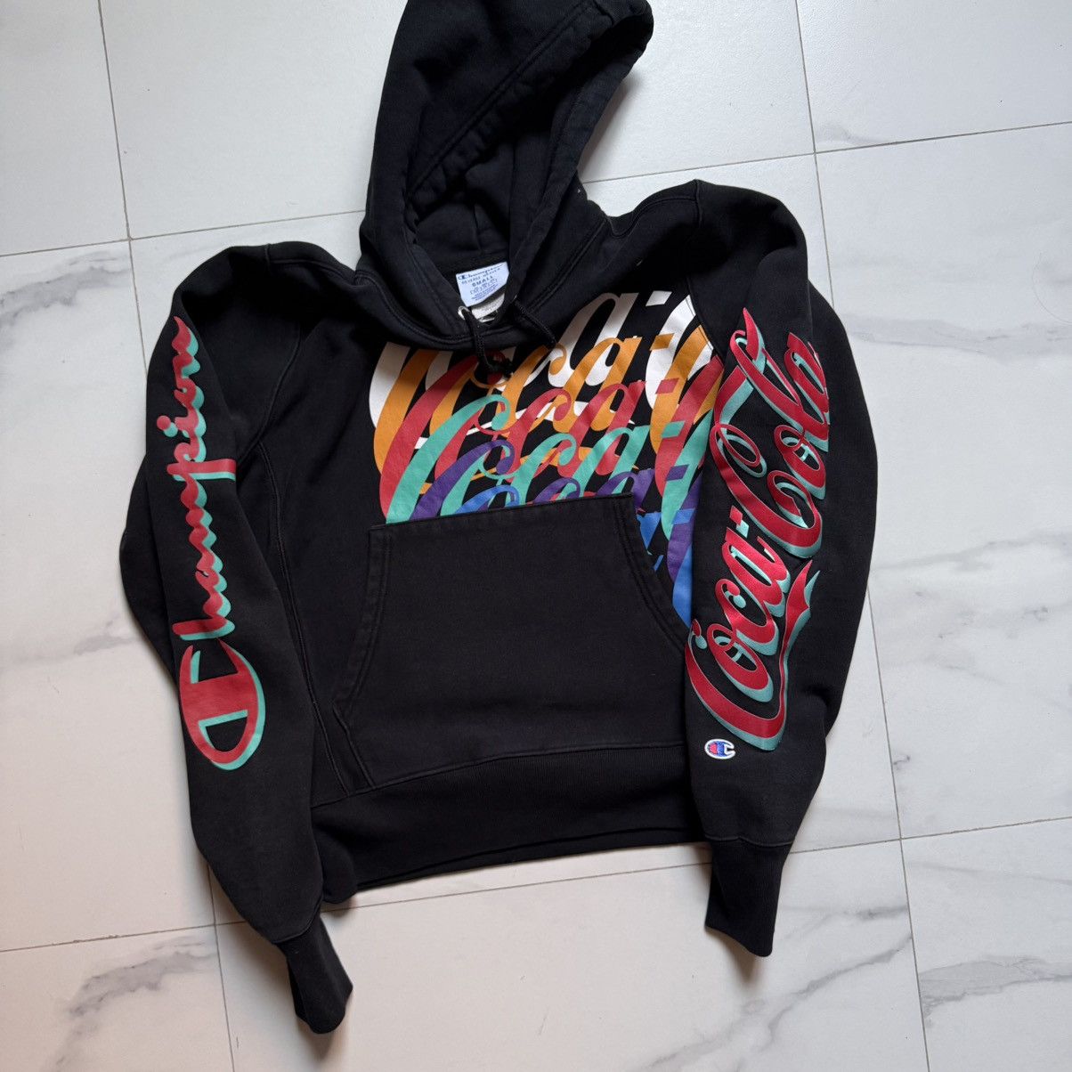 Champion × Coca Cola Champion Reverse Weave Coca-Cola Hoodie Size US S / EU 44-46 / 1 - 4 Thumbnail