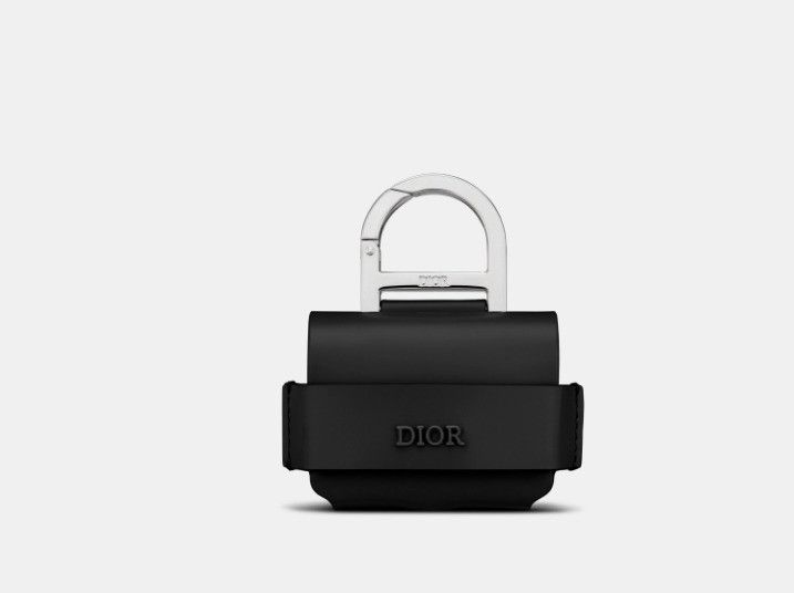Dior o1w1db11224 AirPods Pro Case in Black Size ONE SIZE - 1 Thumbnail