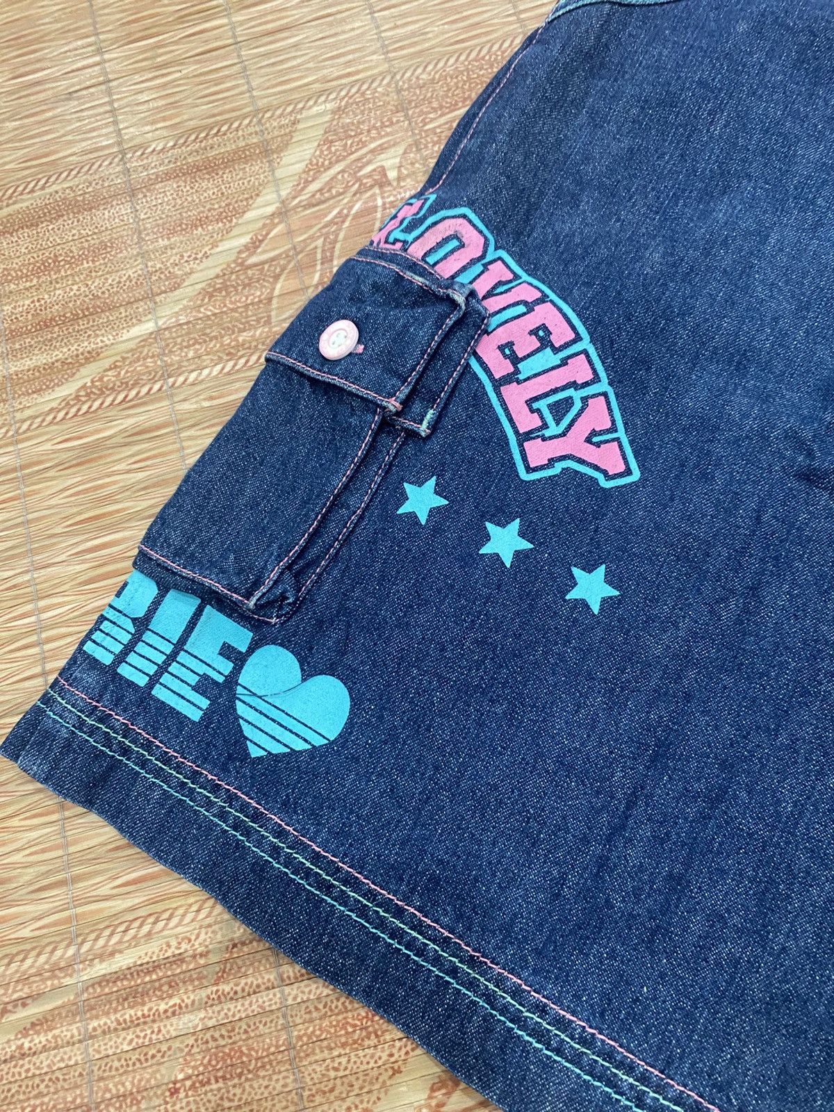 Angel Blue × Hysteric Glamour × Japanese Brand Japanese Mazzo Piano Y2K Angle blue Short Size 28" / US 6 / IT 42 - 6 Thumbnail