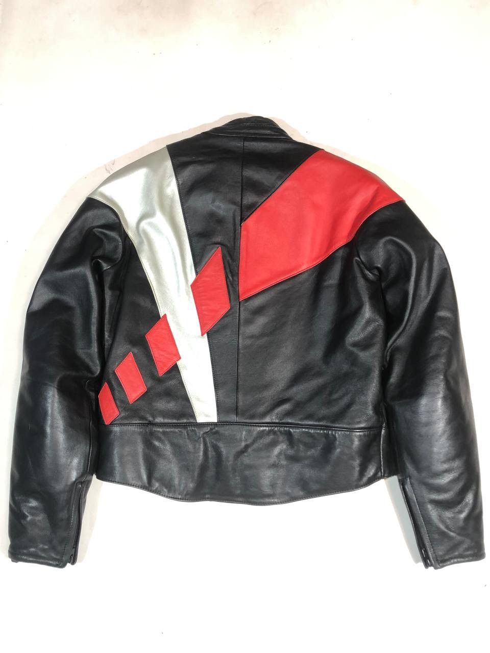 Japanese Brand Moto Line Galaxy Racing Moto Leather Jacket Vintage Size US L / EU 52-54 / 3 - 2 Thumbnail