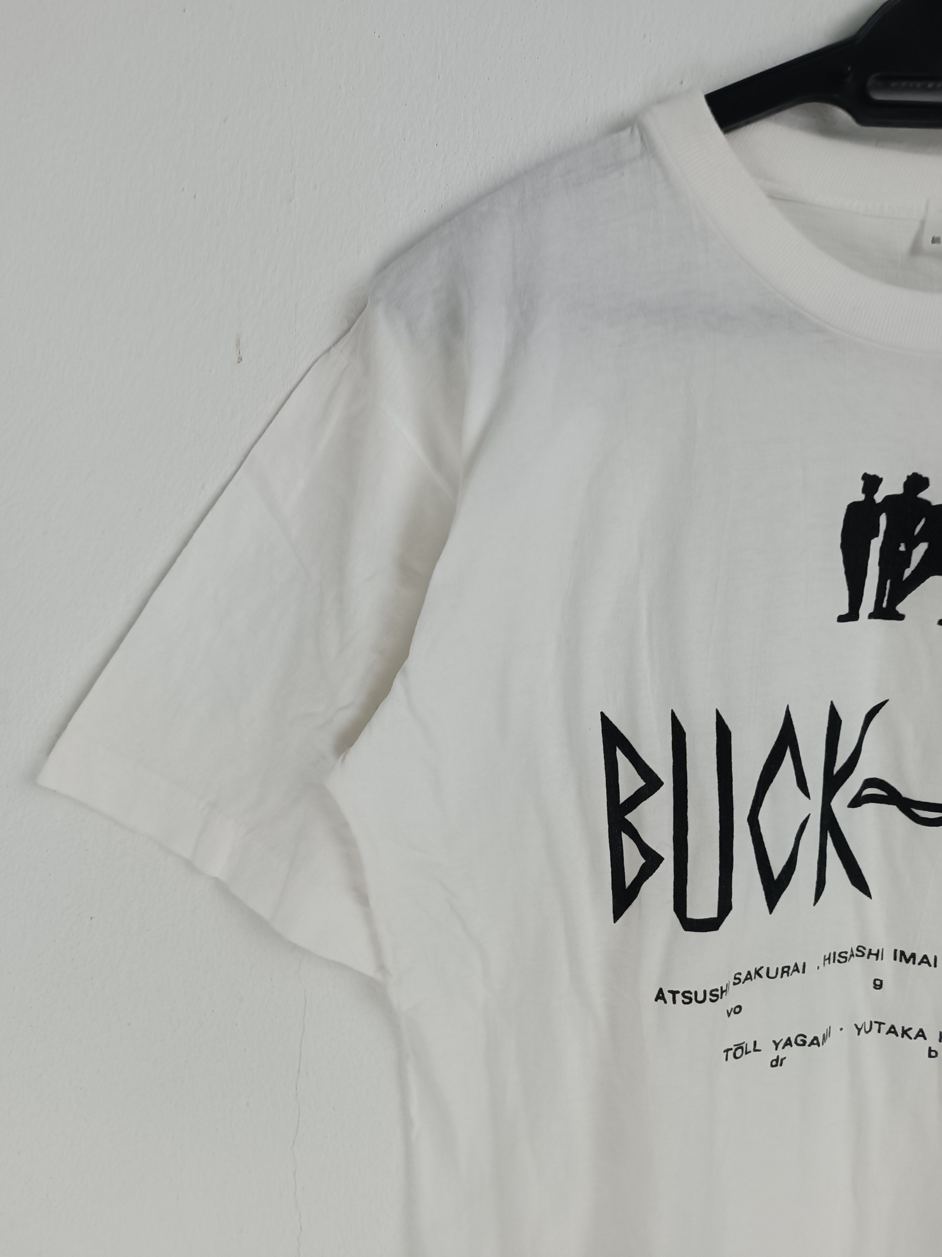 Band Tees VINTAGE 90s BUCK-TICK JROCK BAND VERY RARE hide xjapan larc Size US M / EU 48-50 / 2 - 5 Thumbnail