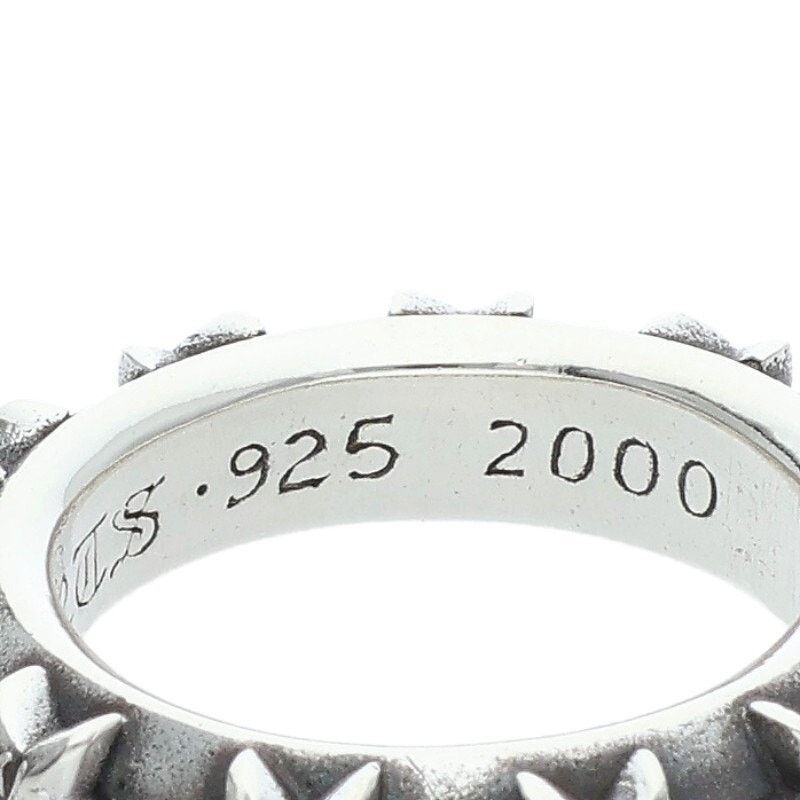 Chrome Hearts Chrome Hearts STAR BAND Silver Ring GZ11 Size ONE SIZE - 5 Thumbnail