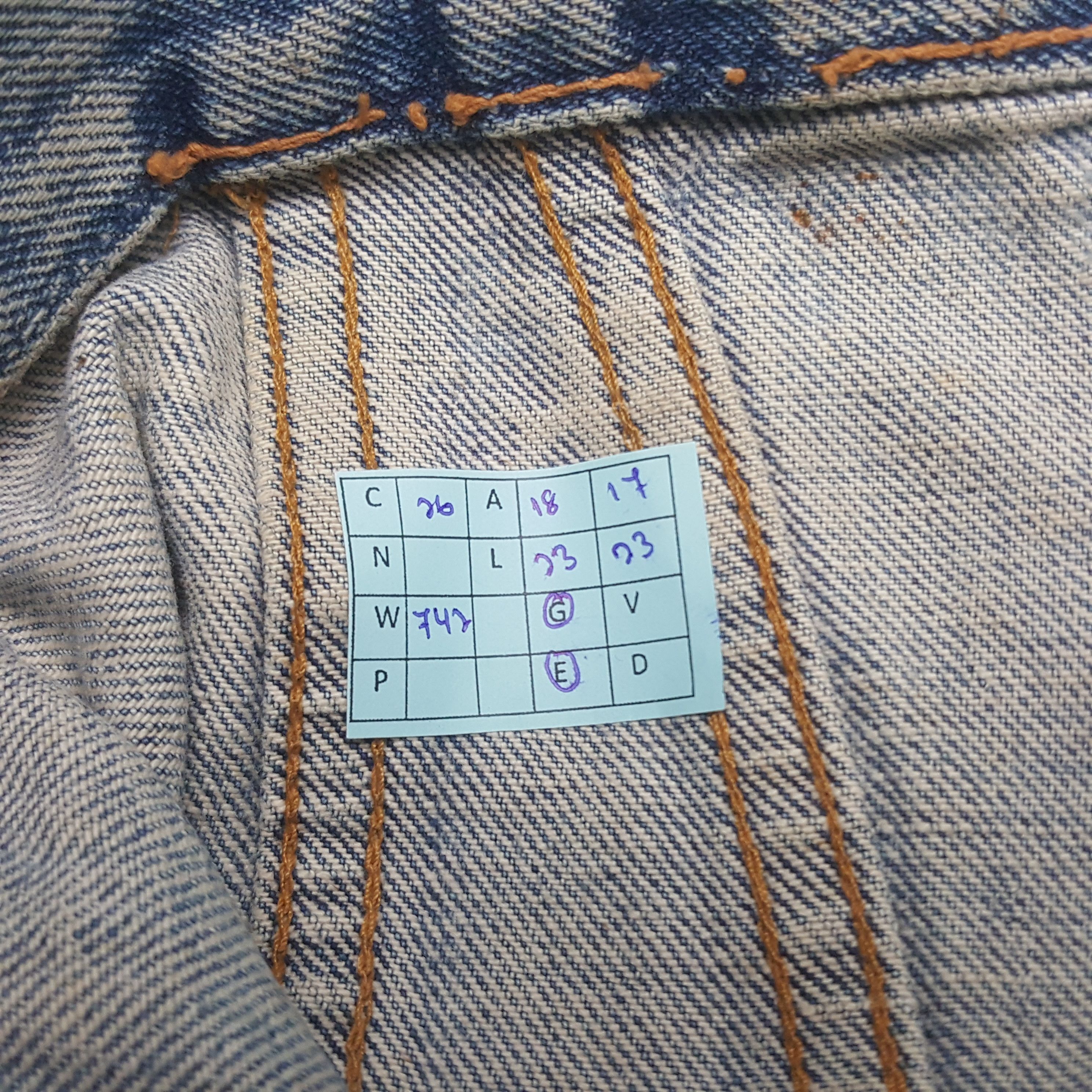 Levi's Vintage Levi's Bikers Denim Jacket Size US XS / EU 42 / 0 - 9 Thumbnail