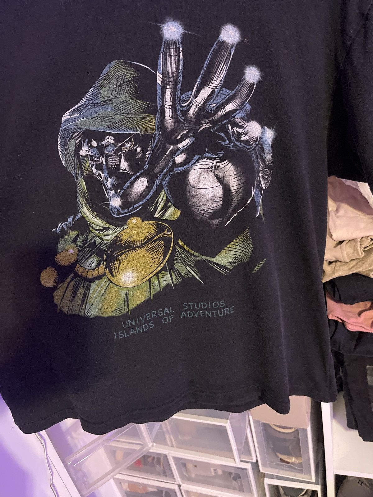 Marvel Comics × Vintage DR DOOM UNIVERSAL T-Shirt Size US L / EU 52-54 / 3 - 3 Thumbnail