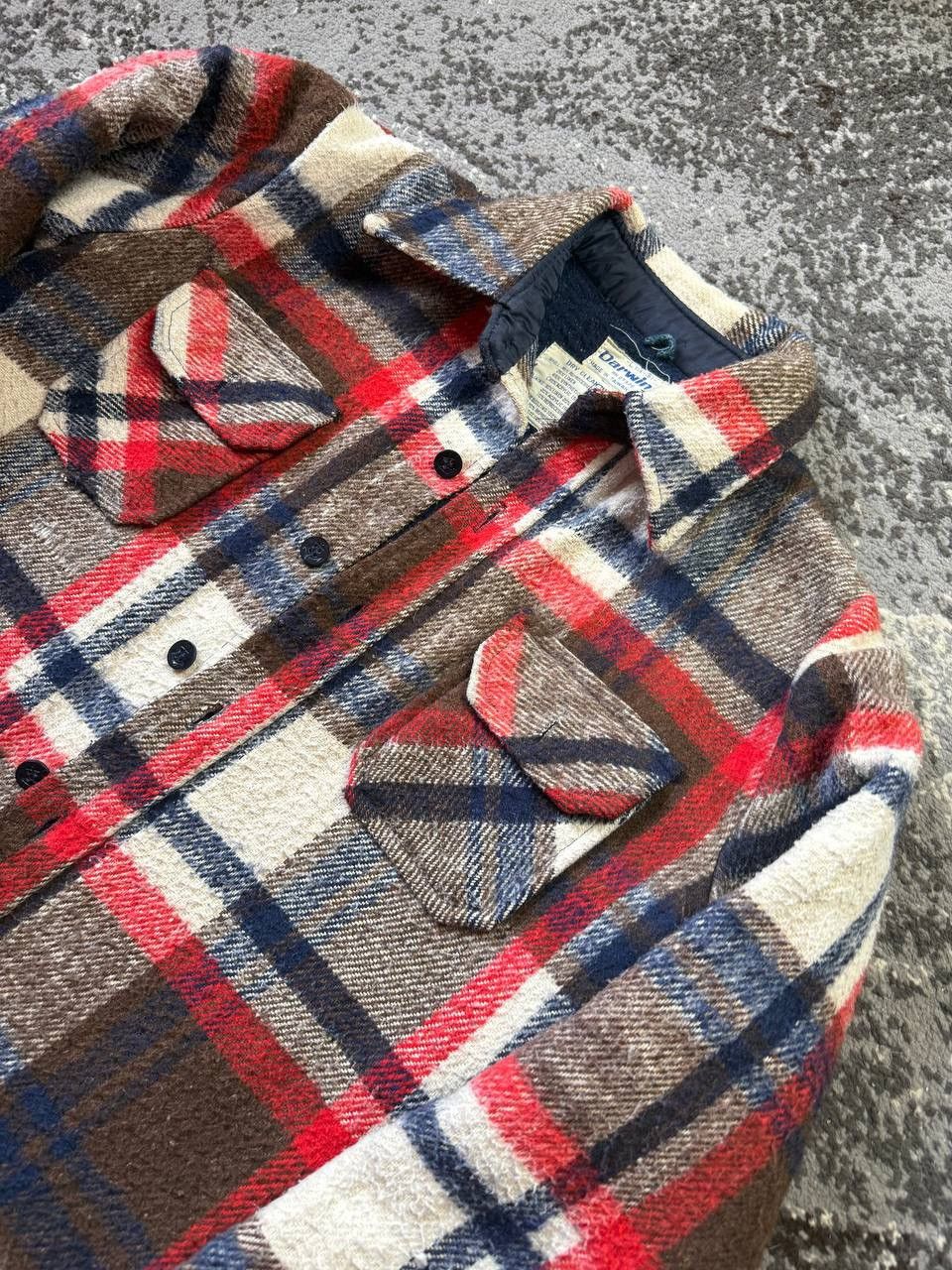 Vintage Vintage y2k Darwin Wool Linen Workwear Montgomery Ward 70’s Size US L / EU 52-54 / 3 - 2 Thumbnail