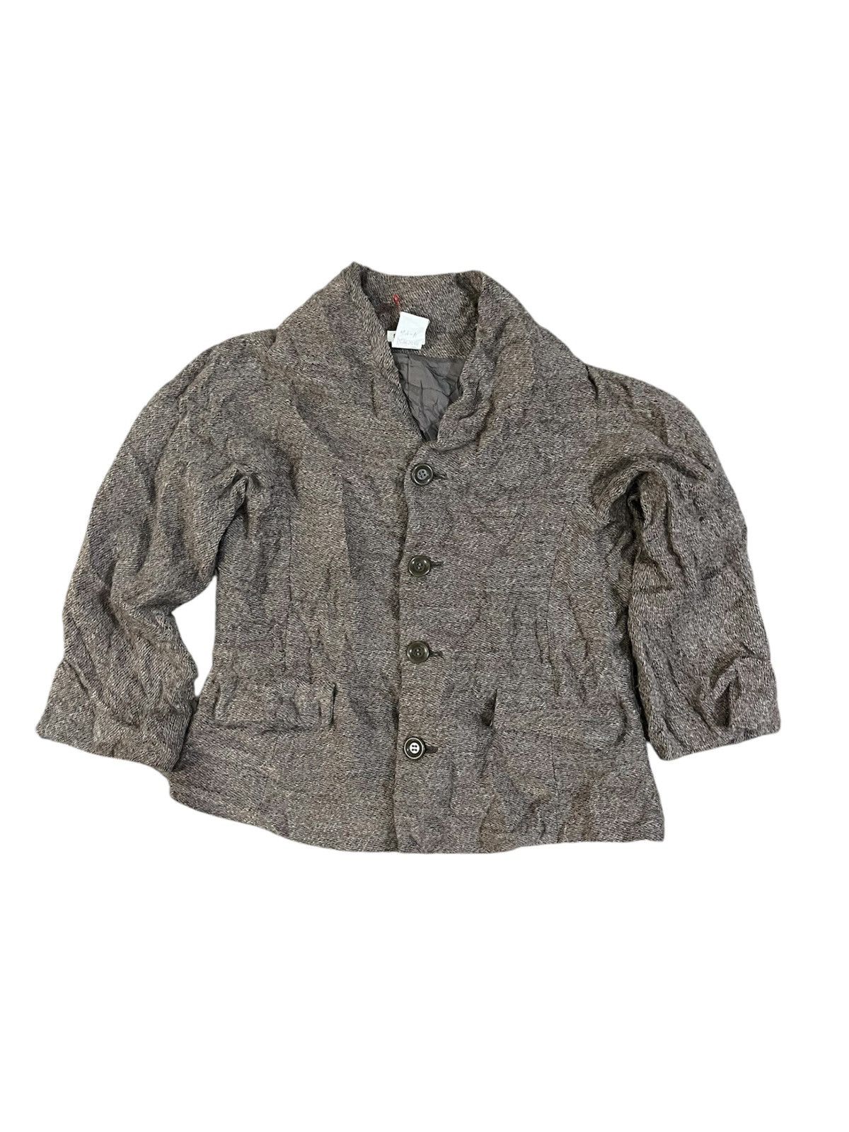Issey Miyake × Japanese Brand PLANTATION BY ISSEY MIYAKE blazer (sample) Size S / US 4 / IT 40 - 1 Thumbnail