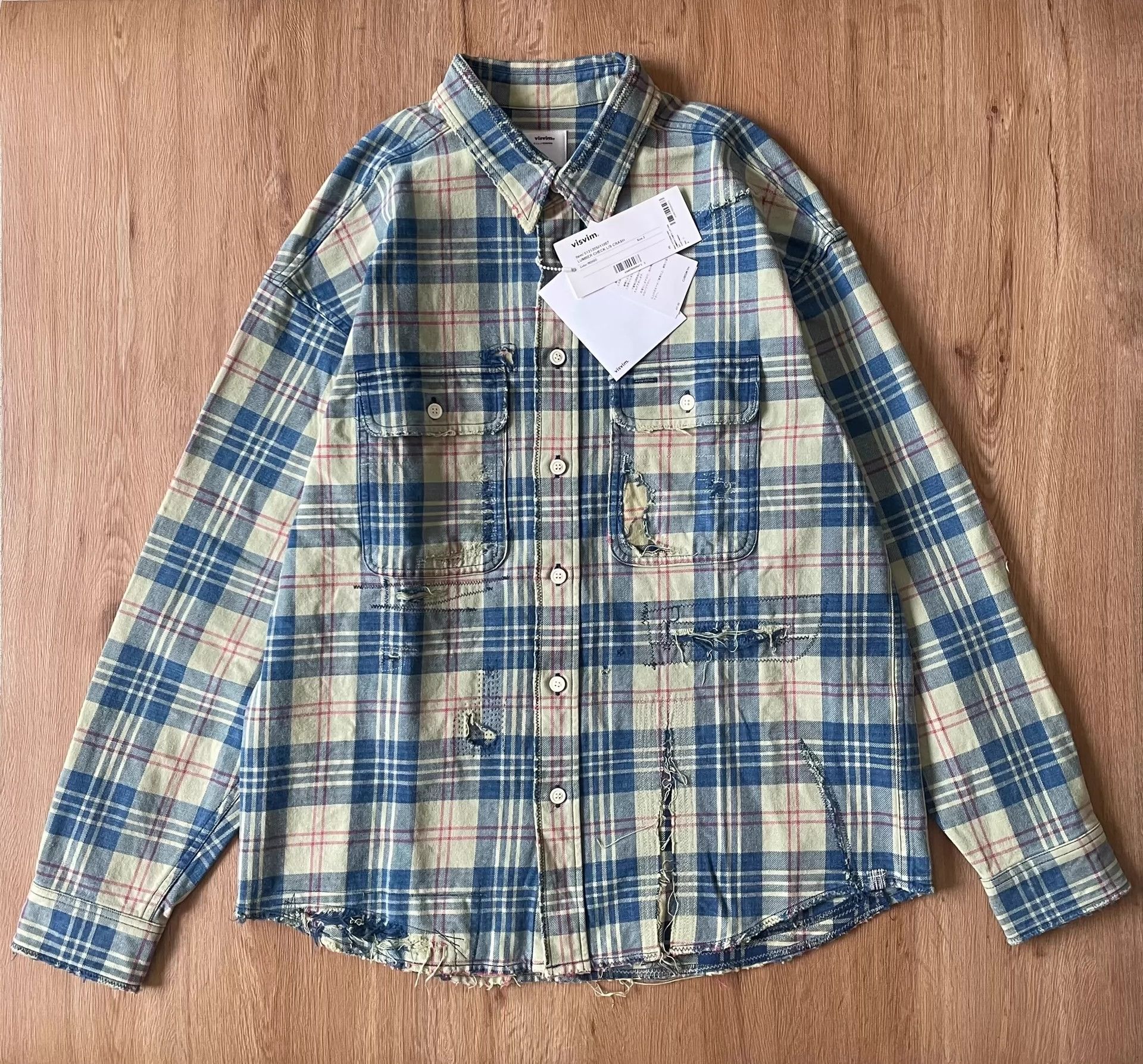visvim ビズビム 21SS LUMBER CHECK L/S CRASH Visvim VISVIM 21SS LUMBER CHECK L/S CRASH | Grailed