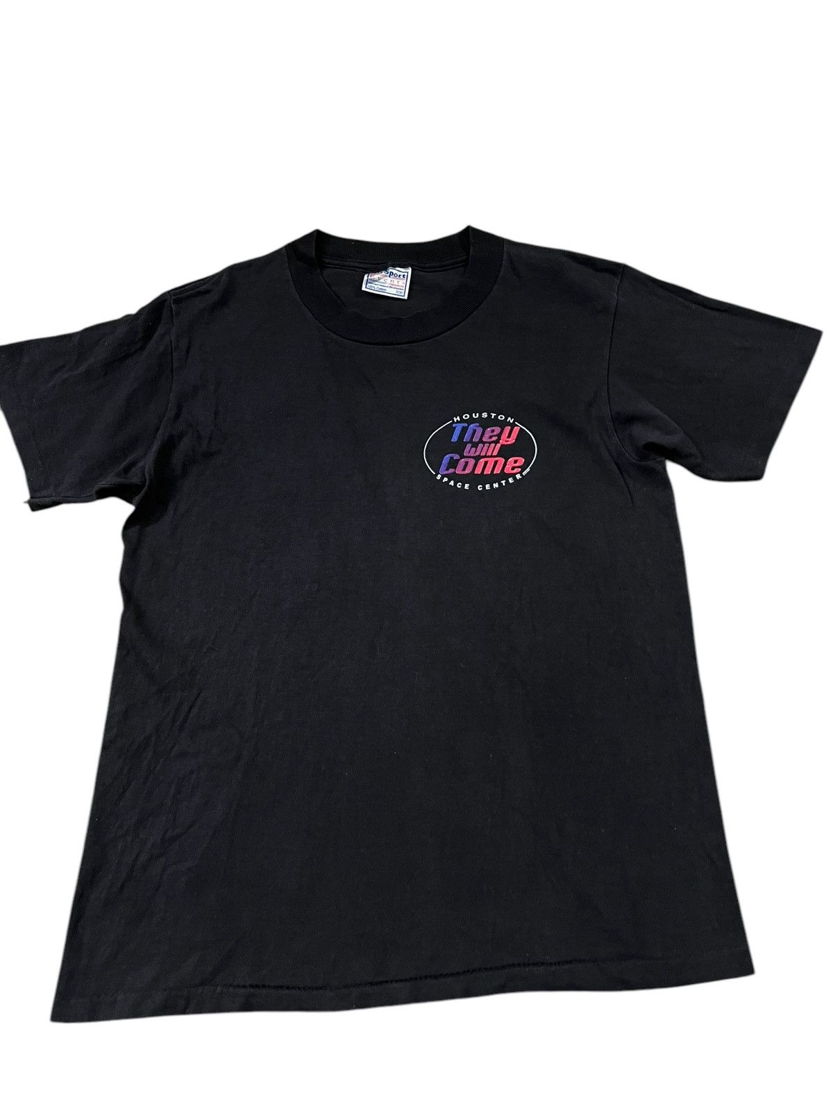 Japanese Brand × Vintage 90’s Houston Space Center Movie Tee Size US S / EU 44-46 / 1 - 2 Thumbnail