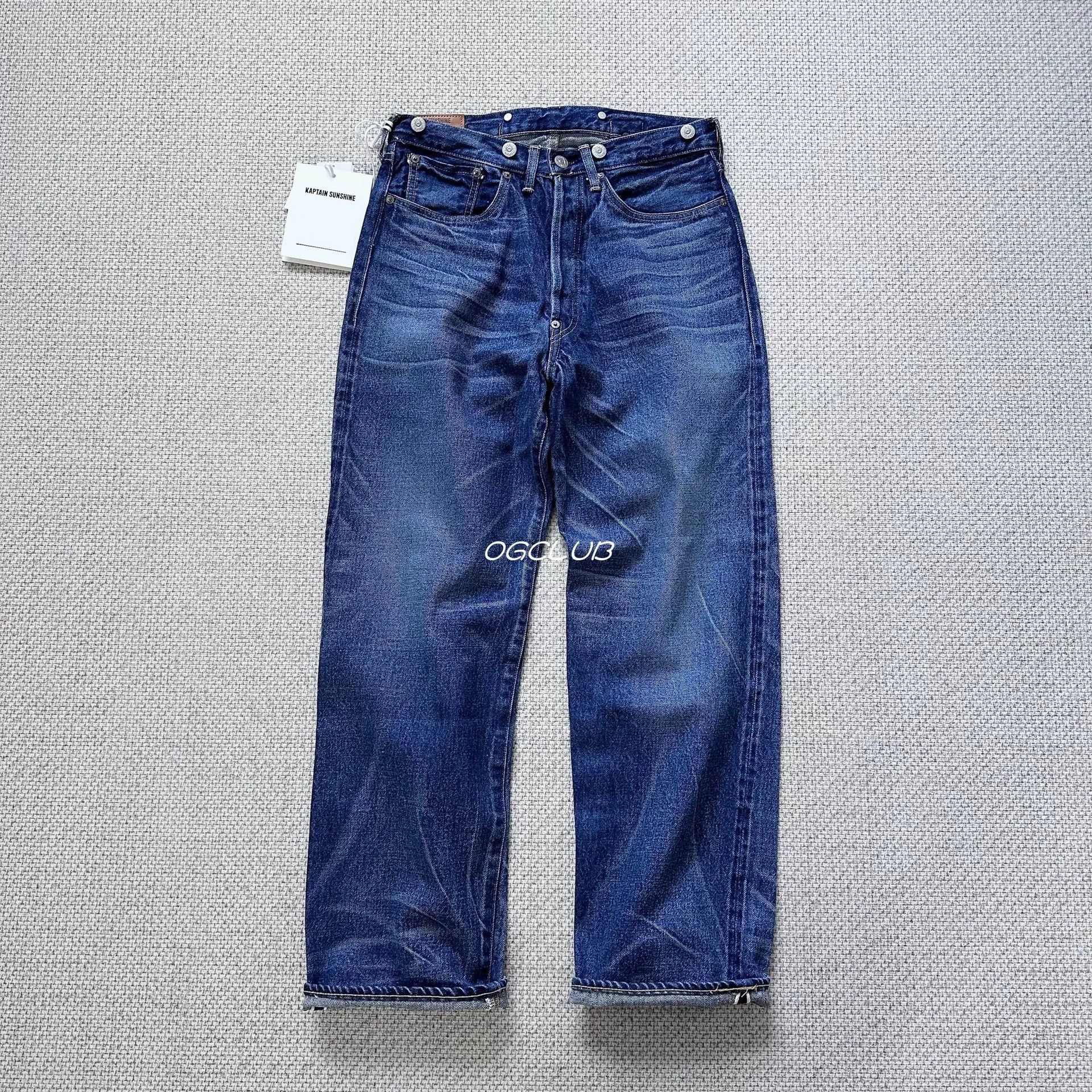 Kaptain Sunshine KAPTAIN SUNSHINE 24AW 1930 Straight Denim Japanese Washed Jeans New Unworn Size US 32 / EU 48 - 2 Thumbnail